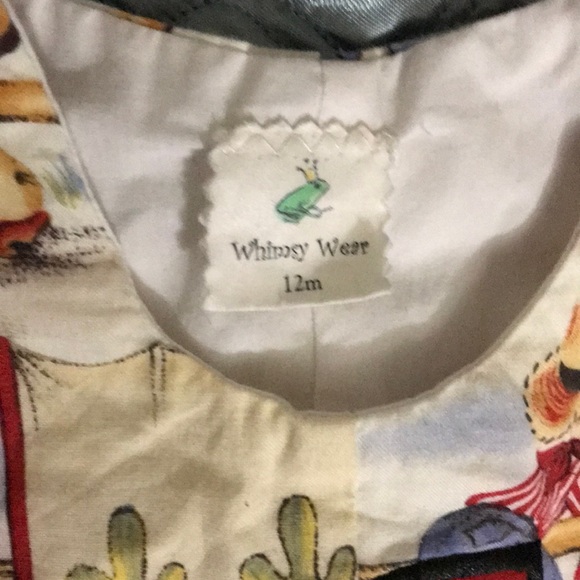 Rodeo romper I had made for my daughter - Picture 2 of 3